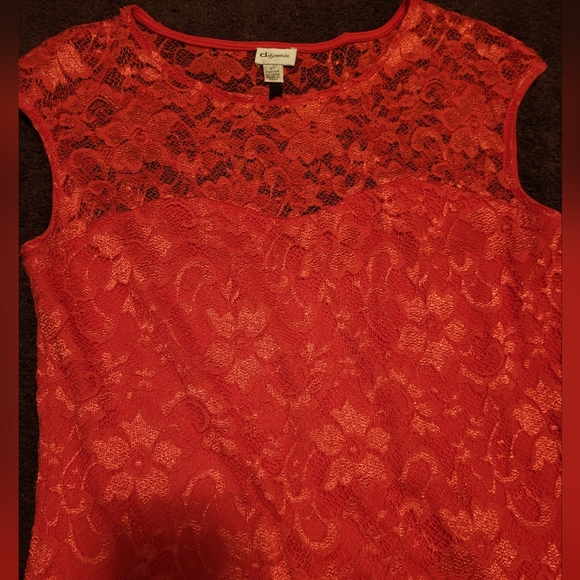 Red Lace Dynamite Dress - Picture 4 of 4